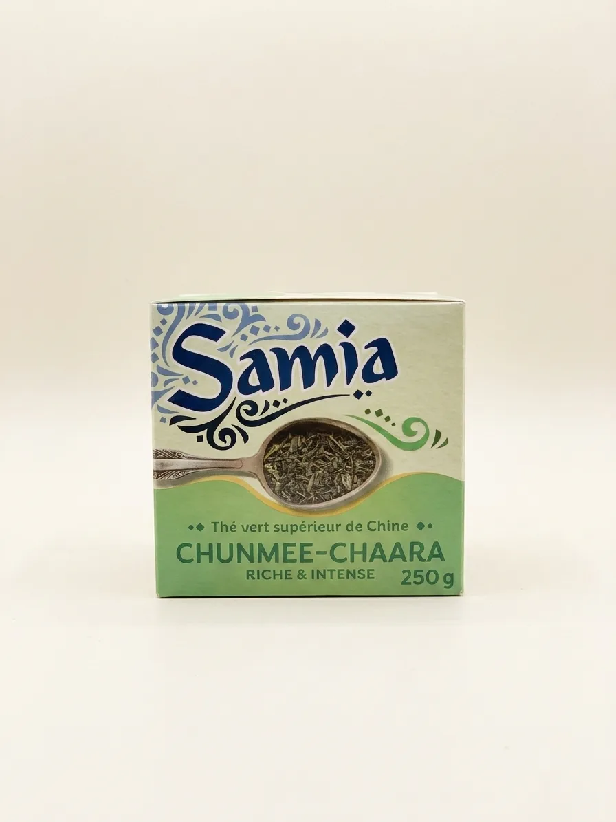 Thé Vert Samia Chunmee-Chaara — 250 g — GKDS Étampes