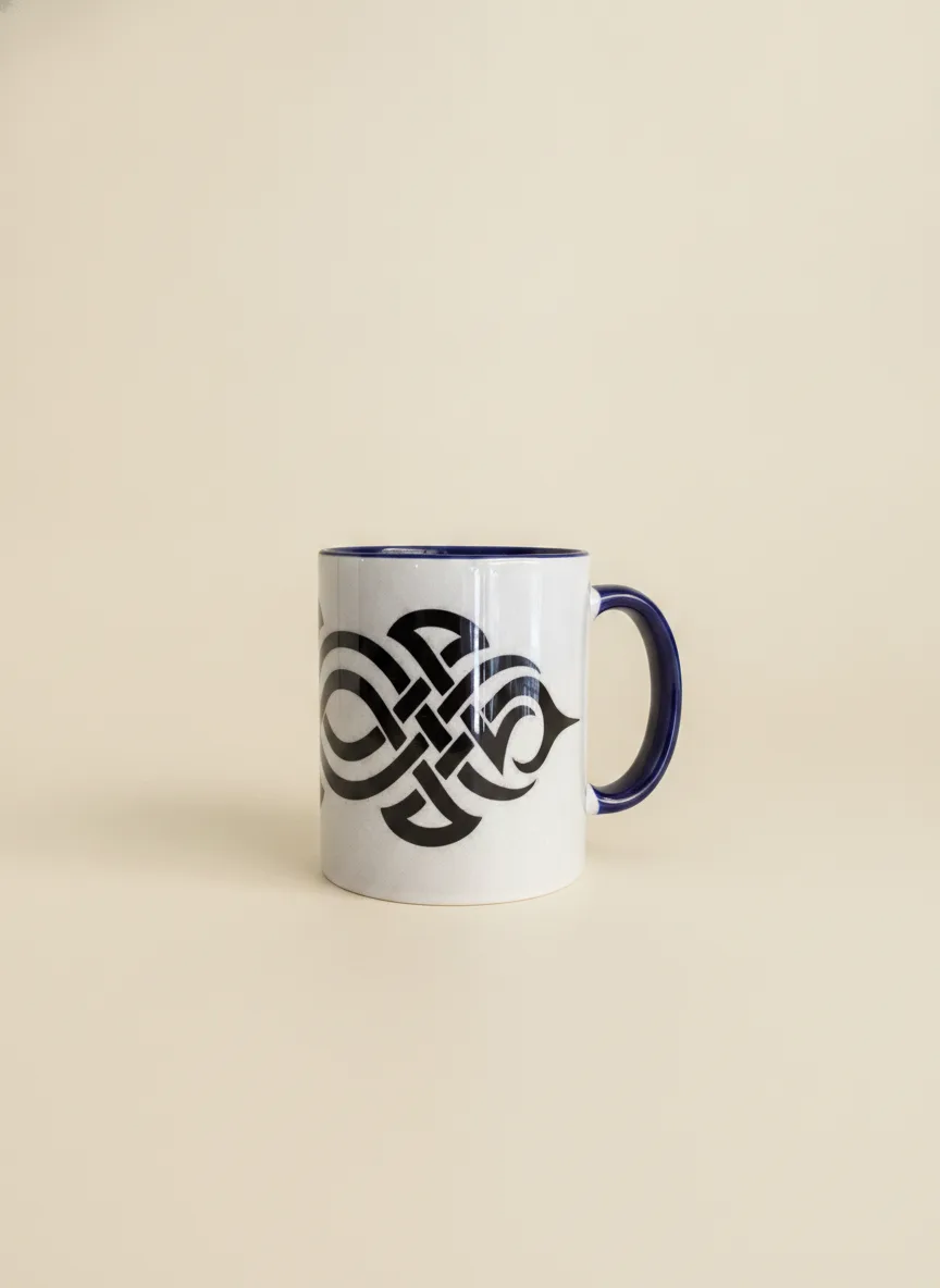 Mug Motif Entrelacs — GKDS Étampes