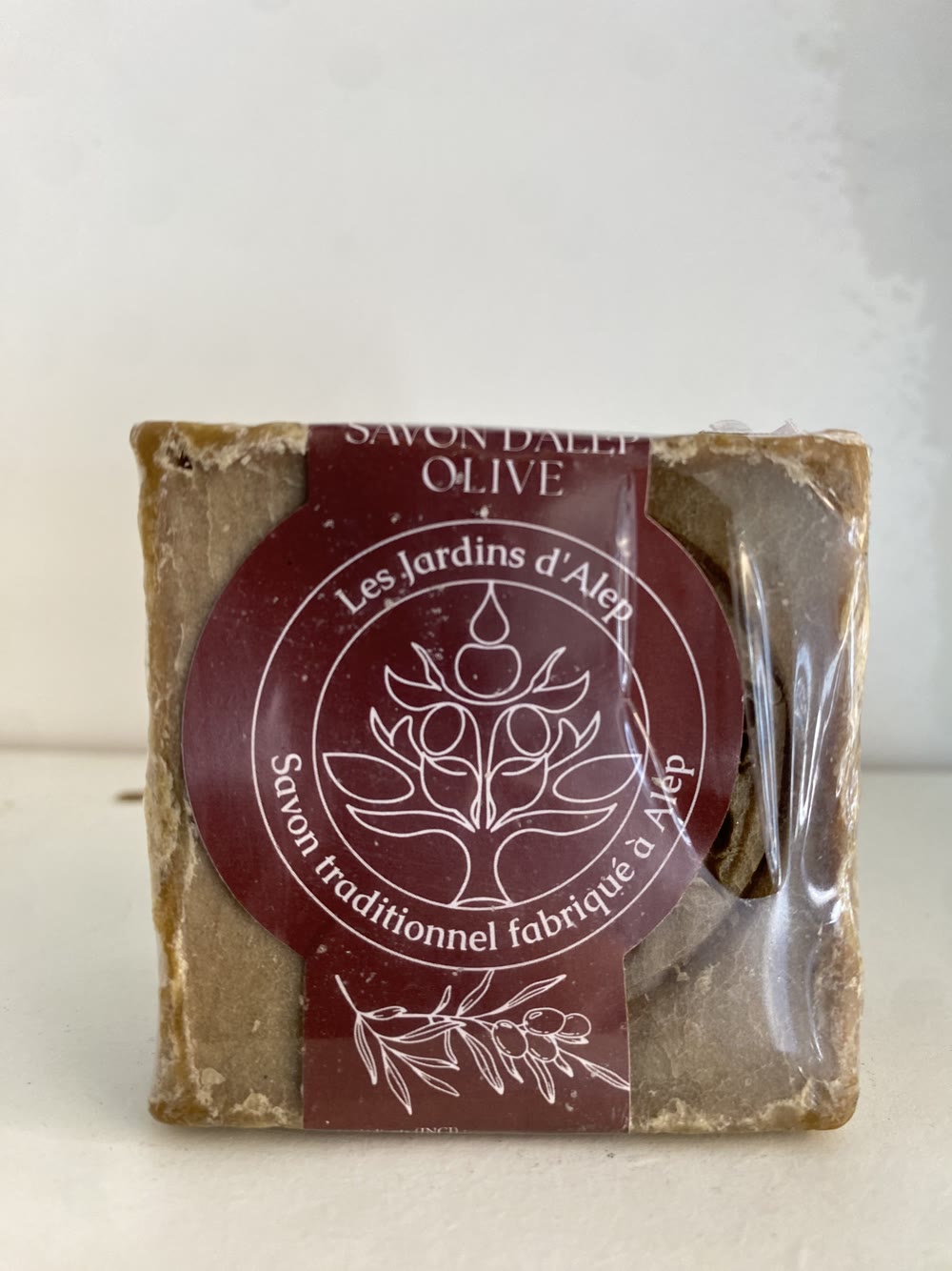 Savon d'Alep à l'olive — Les Jardins d'Alep — GKDS Étampes